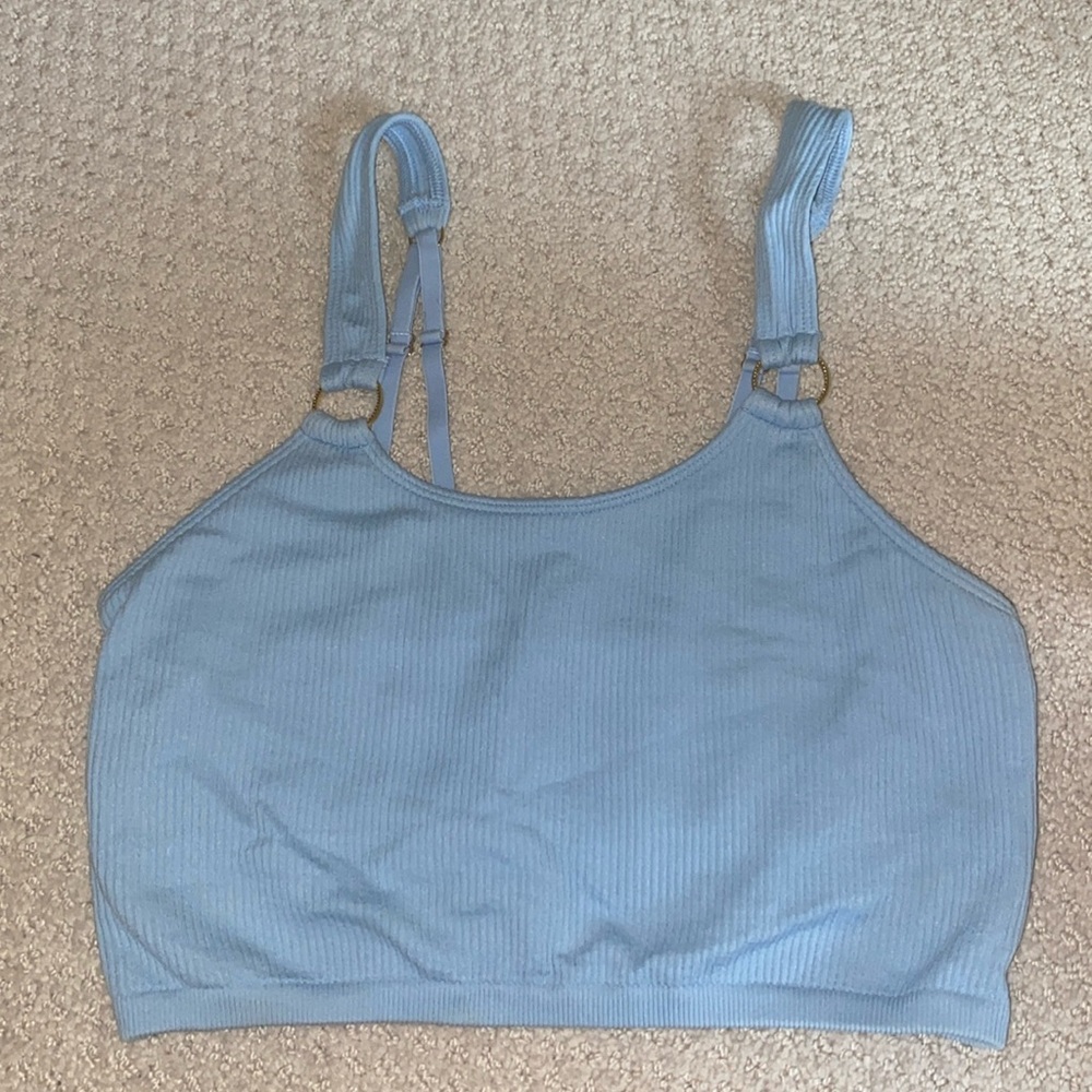 Aerie Ribbed Cropped Tank